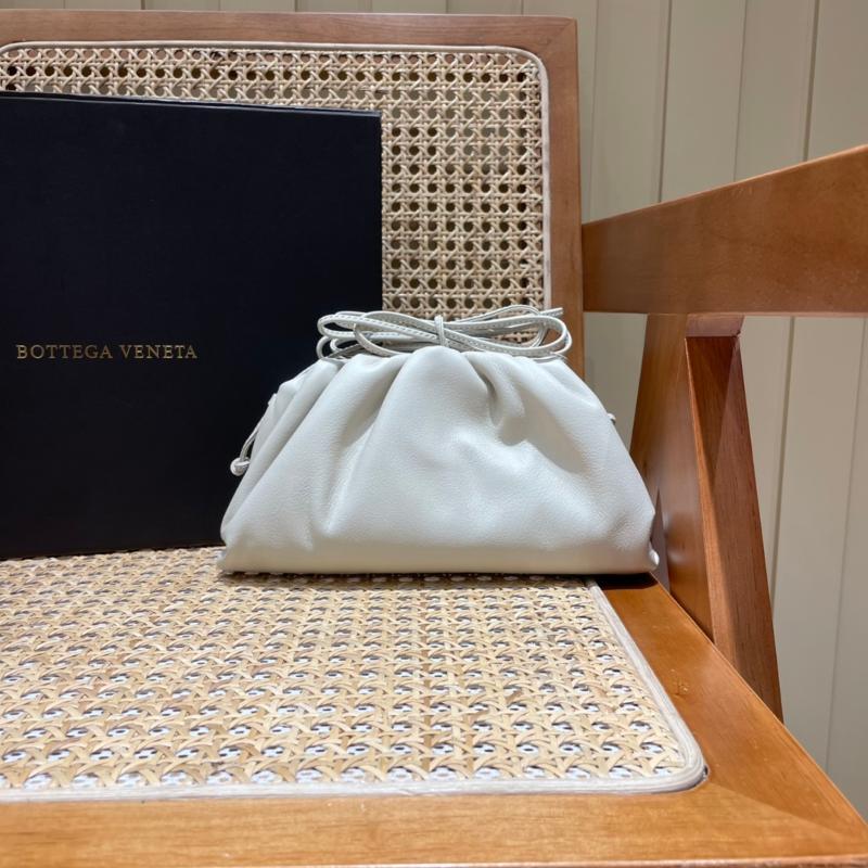 Bottega Veneta Clutches Bags 585852 Premium Plain White
